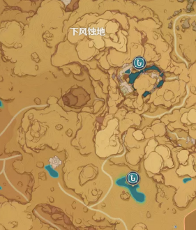 原神3.1沙漠钓鱼点位置大全 原神3.1沙漠钓鱼点位置分布图
